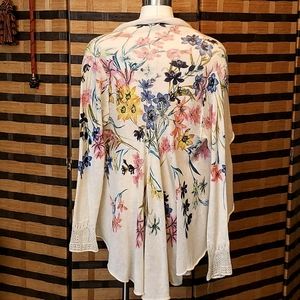 Anthropologie Fleur Des Champs Cardigan Medium